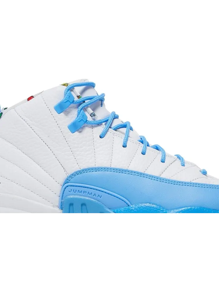 Кроссовки Air Jordan 12 Retro GS Emoji — изображение 2 из 8, белый