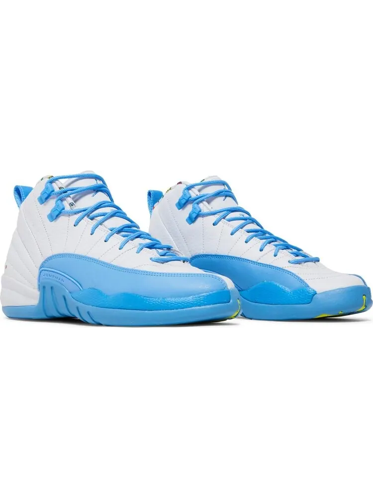 Кроссовки Air Jordan 12 Retro GS Emoji — изображение 8 из 8, белый