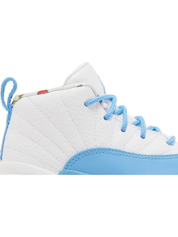 Кроссовки Air Jordan 12 Retro TD Emoji — изображение 2 из 8, белый