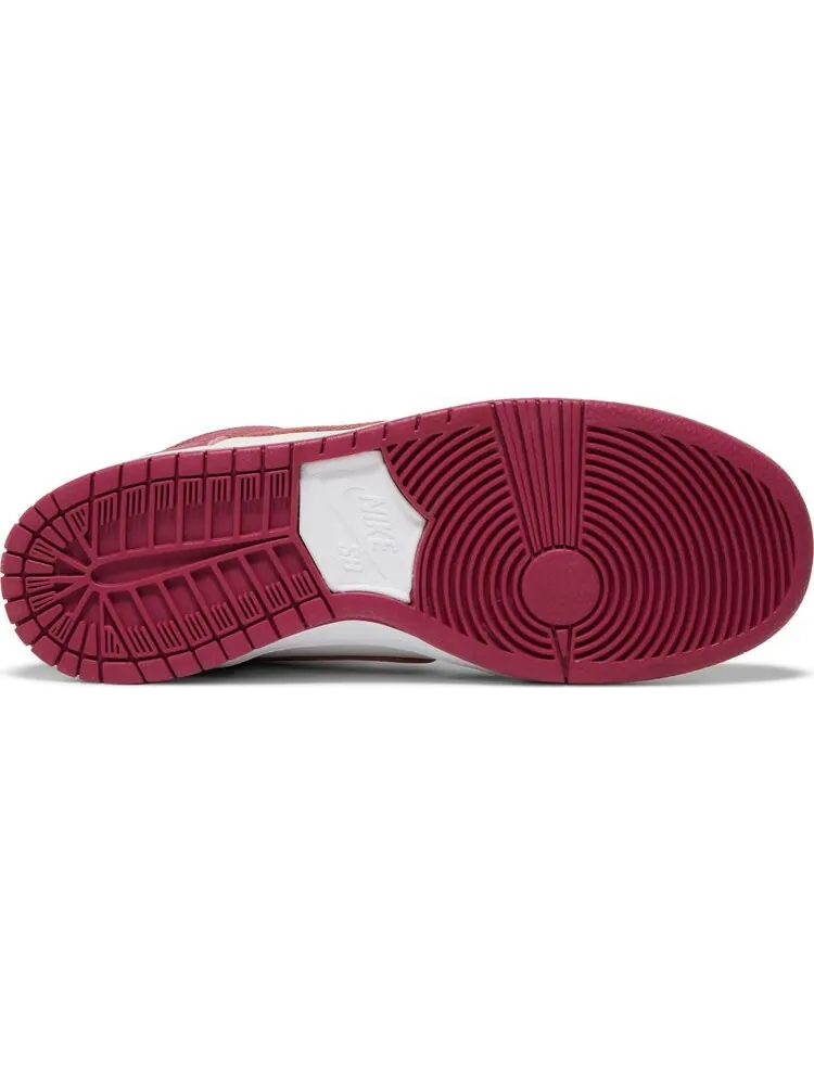 Кроссовки Nike Dunk High Pro SB 'Sweet Beet' — изображение 4 из 8, розовый