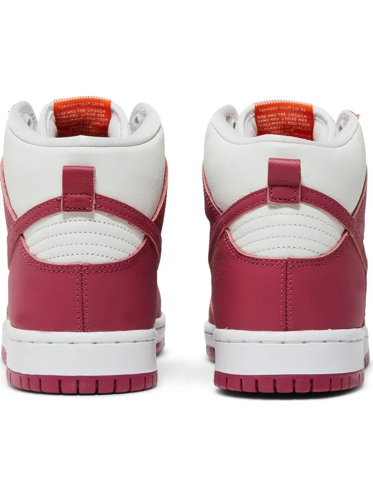 Кроссовки Nike Dunk High Pro SB 'Sweet Beet' — изображение 6 из 8, розовый