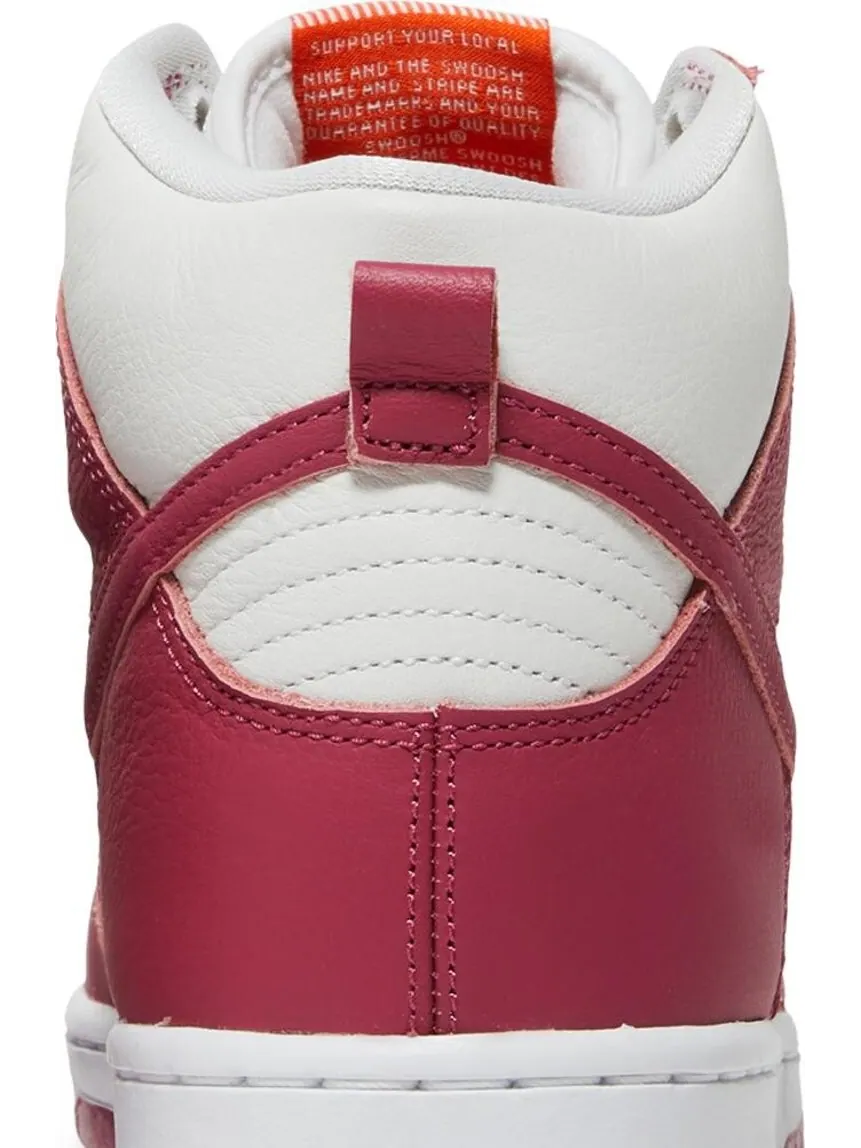 Кроссовки Nike Dunk High Pro SB 'Sweet Beet' — изображение 7 из 8, розовый