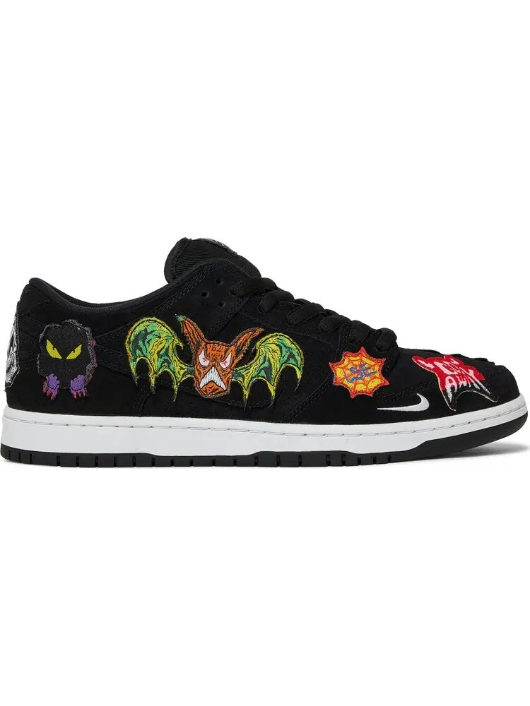 Кроссовки Nike Dunk Low Pro SB 'Black' x Neckface — изображение 1 из 10, черный