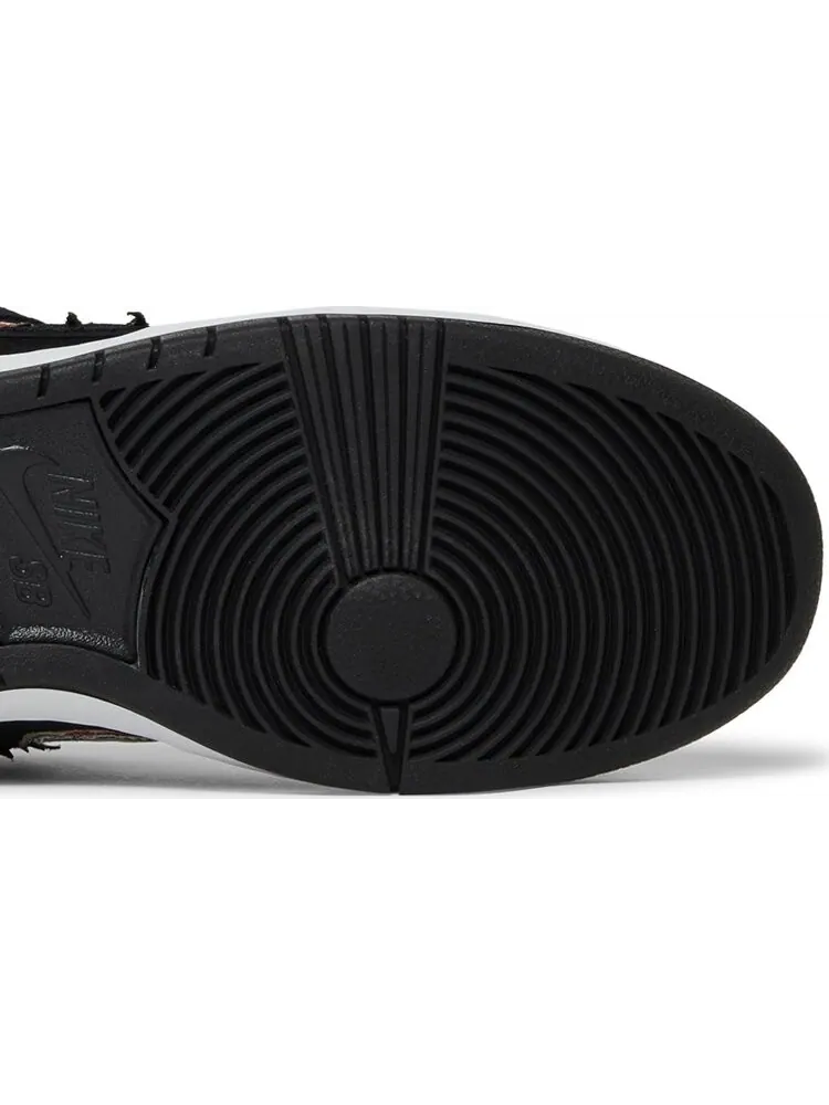 Кроссовки Nike Dunk Low Pro SB 'Black' x Neckface — изображение 5 из 10, черный