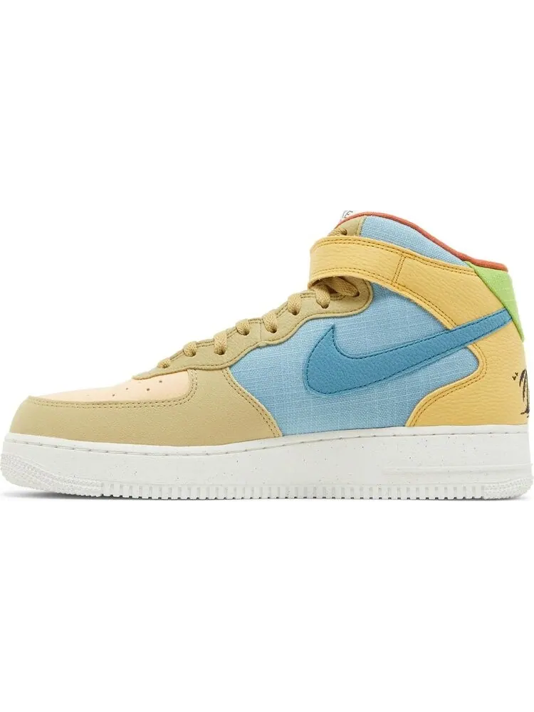 Кроссовки Nike Air Force 1 Mid '07 LV8 Next Nature 'Sun Club' — изображение 3 из 8, мульти
