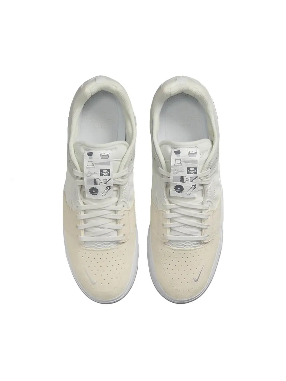 Скейтерские кеды Nike SB Ishod Wair Premium — изображение 2 из 6, белый