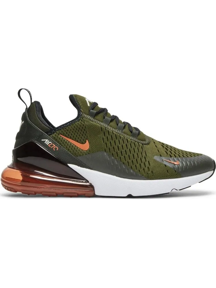 Кроссовки Nike Air Max 270 'Rough Green Hot Curry' — изображение 1 из 8, зеленый