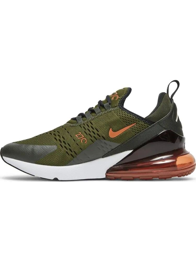 Кроссовки Nike Air Max 270 'Rough Green Hot Curry' — изображение 3 из 8, зеленый