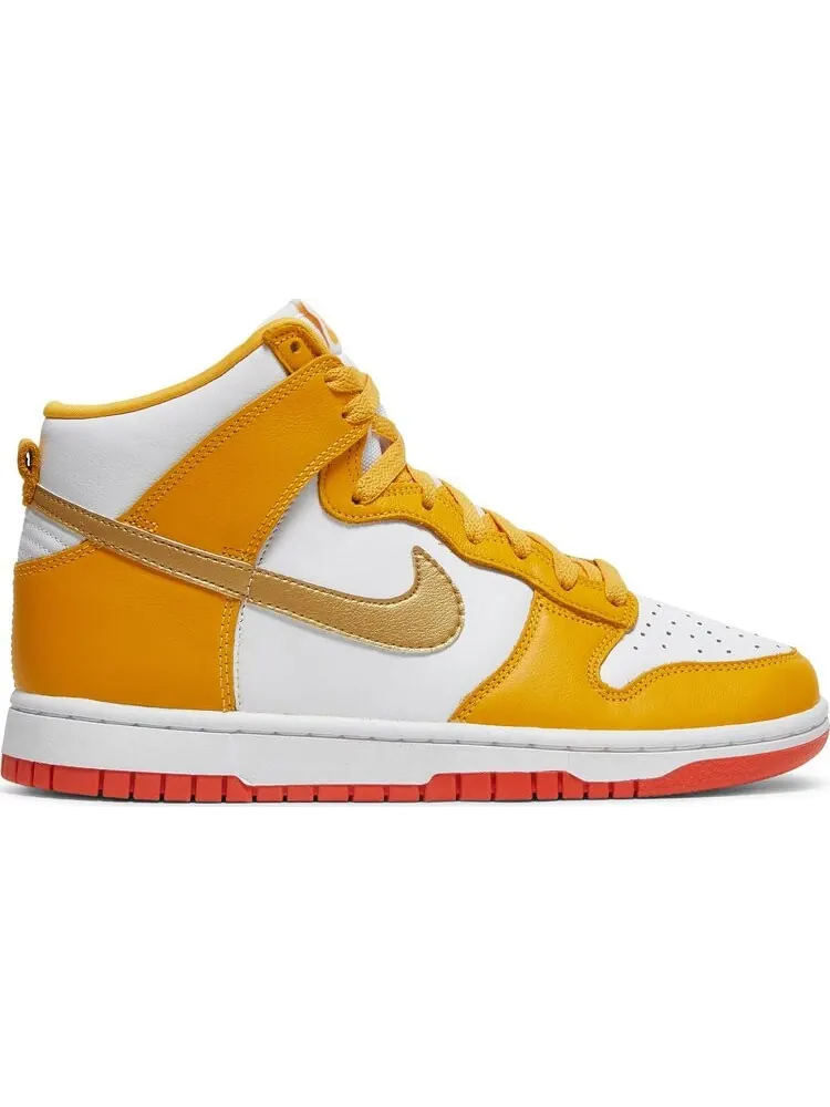 Кроссовки Nike Wmns Dunk High 'University Gold Orange' — изображение 1 из 8, золото