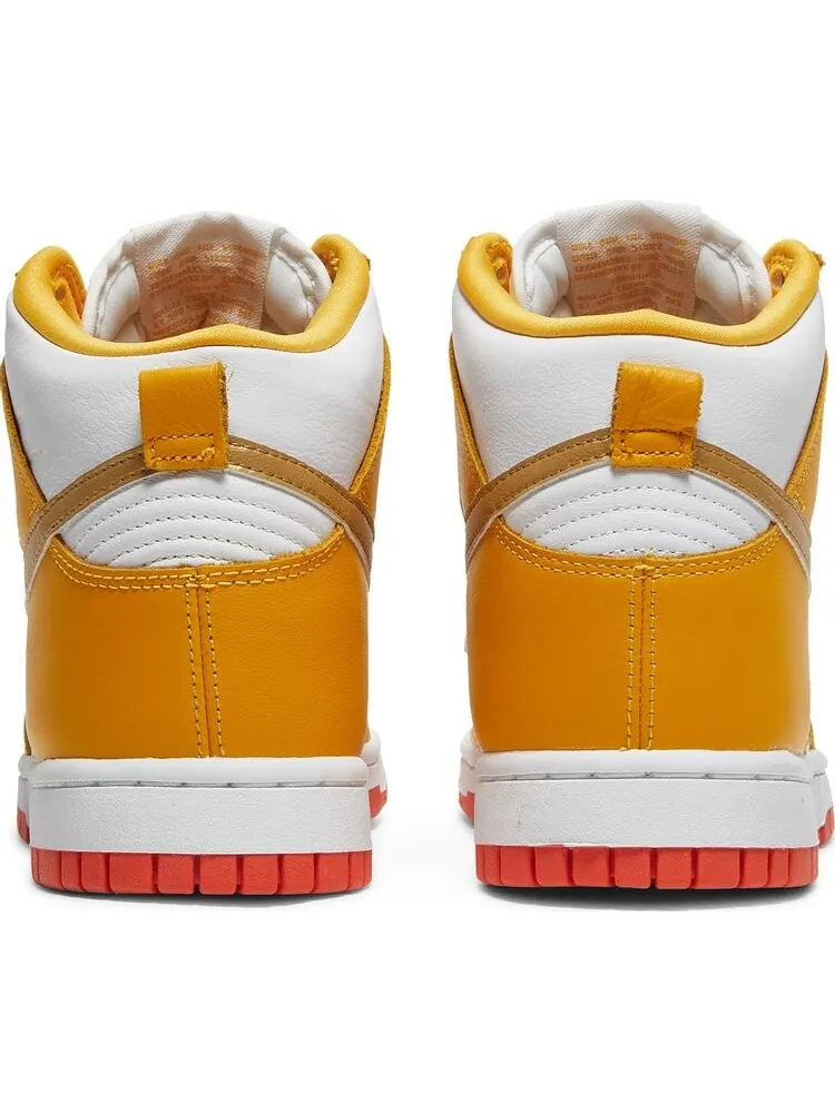 Кроссовки Nike Wmns Dunk High 'University Gold Orange' — изображение 6 из 8, золото