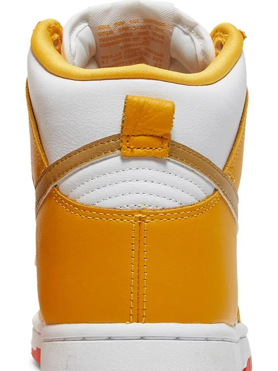 Кроссовки Nike Wmns Dunk High 'University Gold Orange' — изображение 7 из 8, золото
