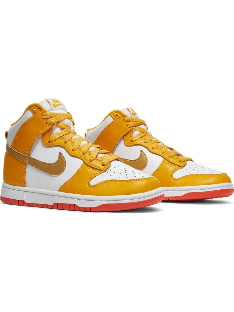 Кроссовки Nike Wmns Dunk High 'University Gold Orange' — изображение 8 из 8, золото