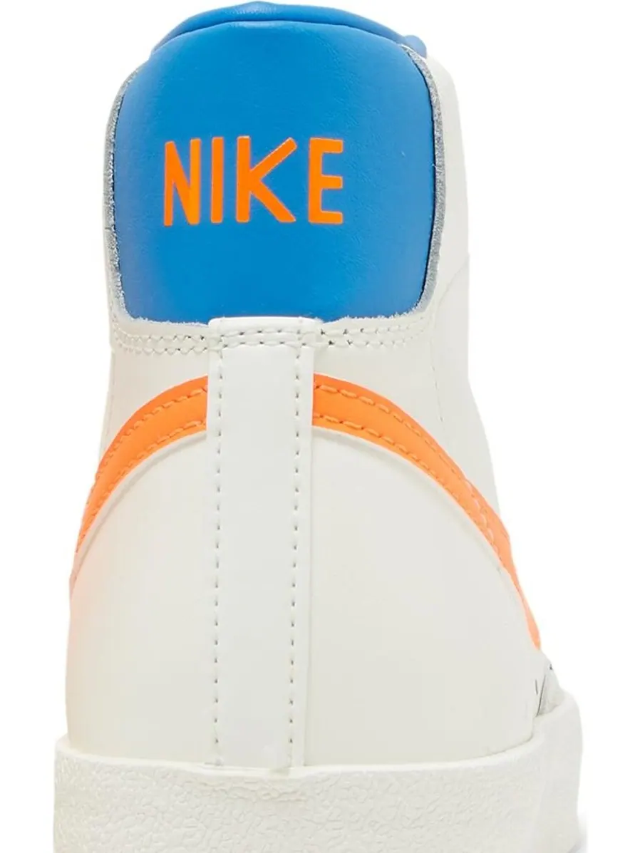 Кроссовки Nike Wmns Blazer Mid '77 'Sail Total Orange' — изображение 7 из 8, бежевый