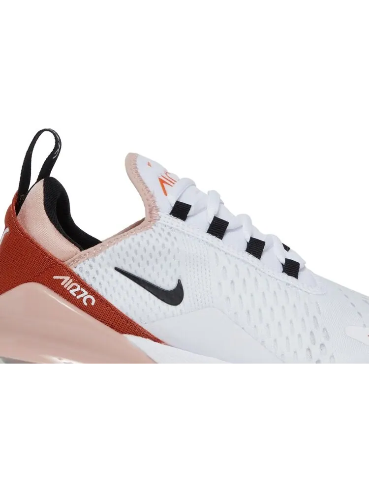 Кроссовки Nike Wmns Air Max 270 'White Burnt Sunrise' — изображение 2 из 8, белый