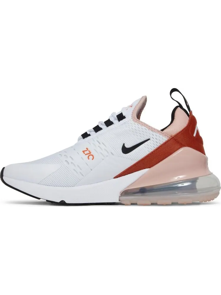 Кроссовки Nike Wmns Air Max 270 'White Burnt Sunrise' — изображение 3 из 8, белый