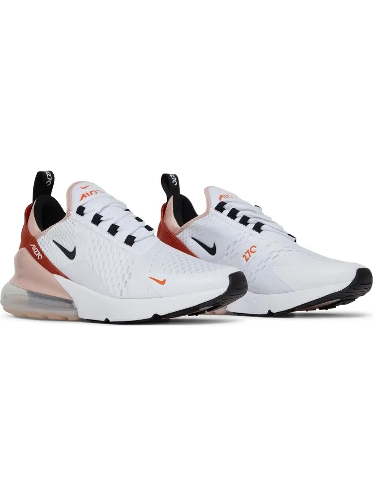 Кроссовки Nike Wmns Air Max 270 'White Burnt Sunrise' — изображение 8 из 8, белый