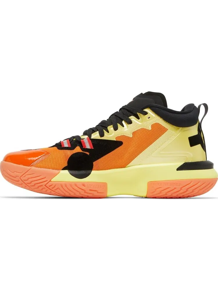 Кроссовки Naruto x Jordan Zion 1 SP Kyuubi — изображение 3 из 8, желтый