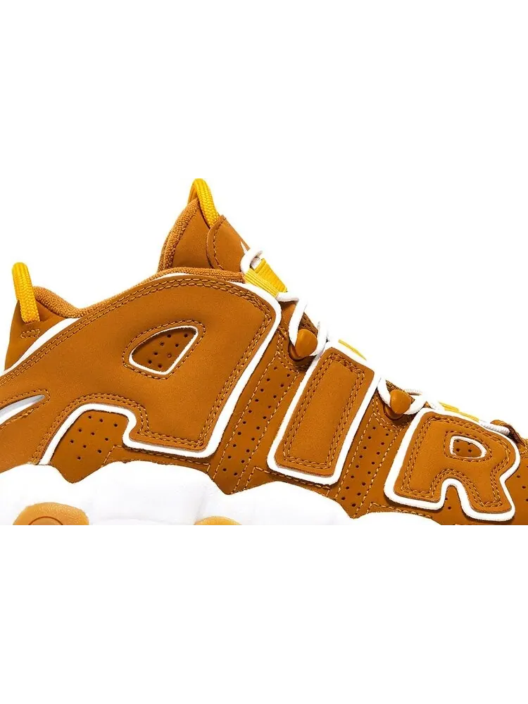 Кроссовки Nike Air More Uptempo GS 'Wheat' — изображение 2 из 8, коричневый