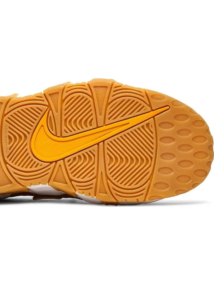 Кроссовки Nike Air More Uptempo GS 'Wheat' — изображение 5 из 8, коричневый