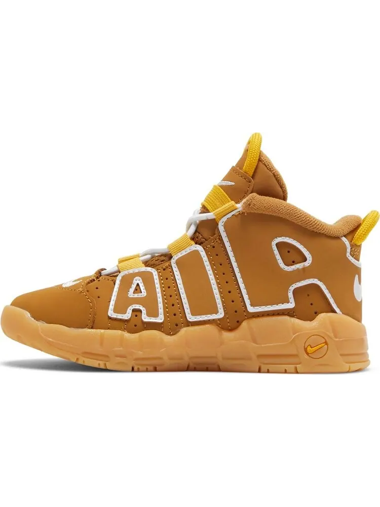 Кроссовки Nike Air More Uptempo TD 'Wheat' — изображение 2 из 7, коричневый