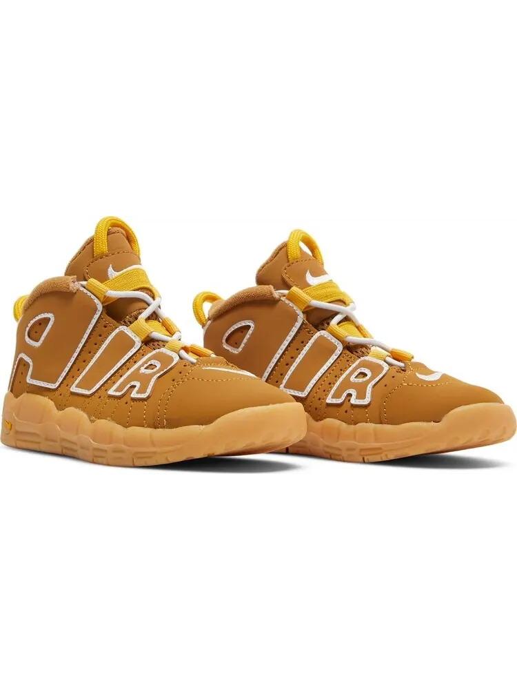 Кроссовки Nike Air More Uptempo TD 'Wheat' — изображение 7 из 7, коричневый