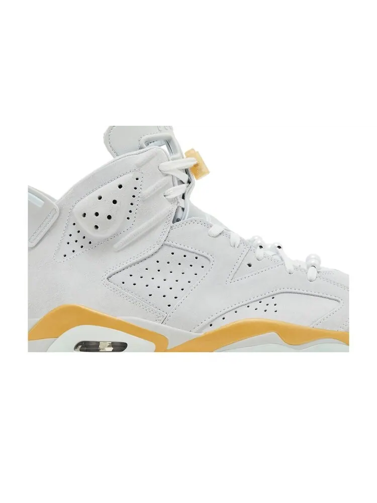 Кроссовки Wmns Air Jordan 6 Retro Craft — изображение 2 из 4, серебристый