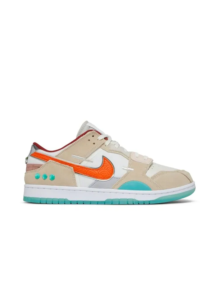Кроссовки Nike Dunk Low Scrap — изображение 1 из 4, бежевый