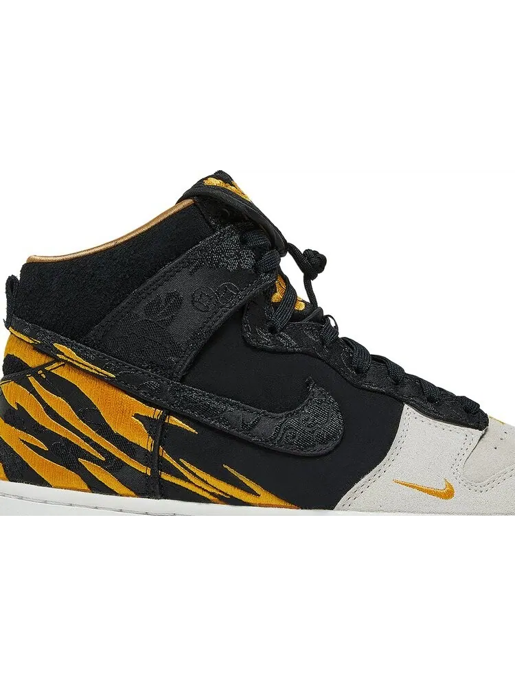 Кроссовки Nike Dunk High Premium 'God Of Wealth' — изображение 2 из 10, черный