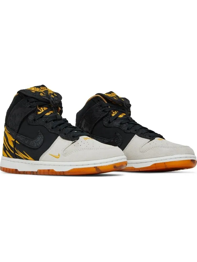 Кроссовки Nike Dunk High Premium 'God Of Wealth' — изображение 8 из 10, черный