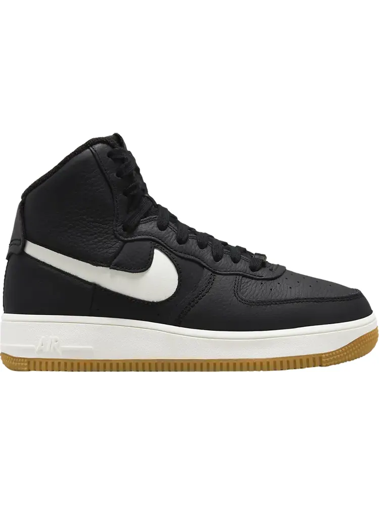 Кроссовки Wmns Air Force 1 Sculpt 'Black Gum' — изображение 1 из 1, черный