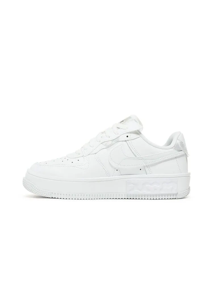 Кроссовки Nike Wmns Air Force 1 Fontanka 'Triple White' — изображение 4 из 9, белый/белый/белый/белый