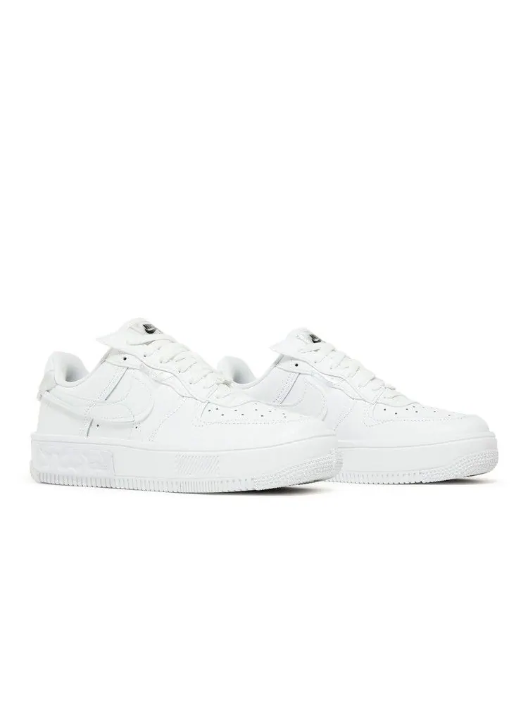 Кроссовки Nike Wmns Air Force 1 Fontanka 'Triple White' — изображение 9 из 9, белый/белый/белый/белый