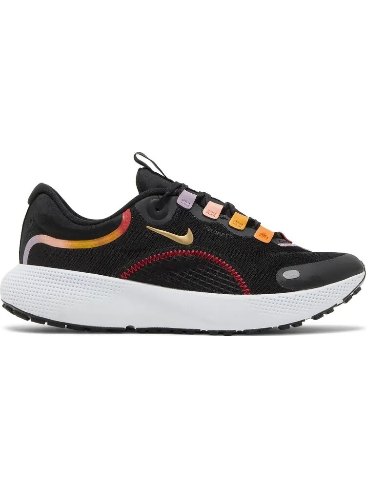 Кроссовки Nike Wmns React Escape Run 'Black Magma Orange' — изображение 1 из 8, черный