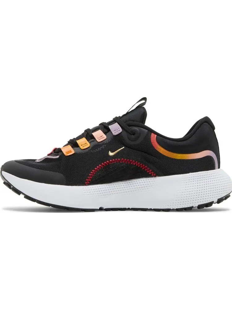 Кроссовки Nike Wmns React Escape Run 'Black Magma Orange' — изображение 3 из 8, черный
