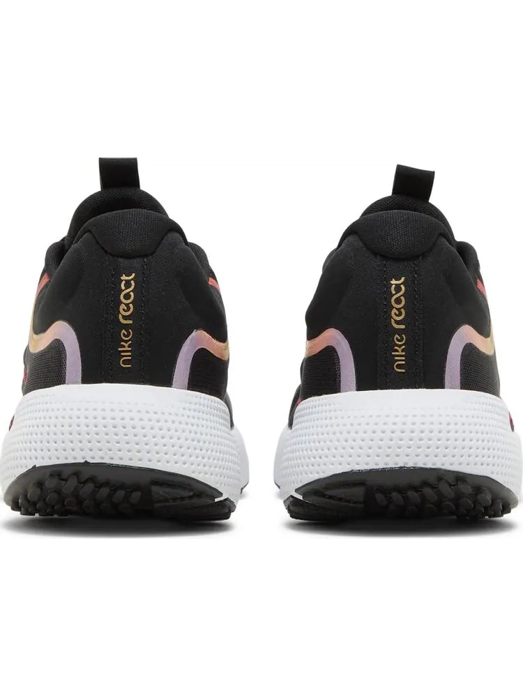 Кроссовки Nike Wmns React Escape Run 'Black Magma Orange' — изображение 6 из 8, черный