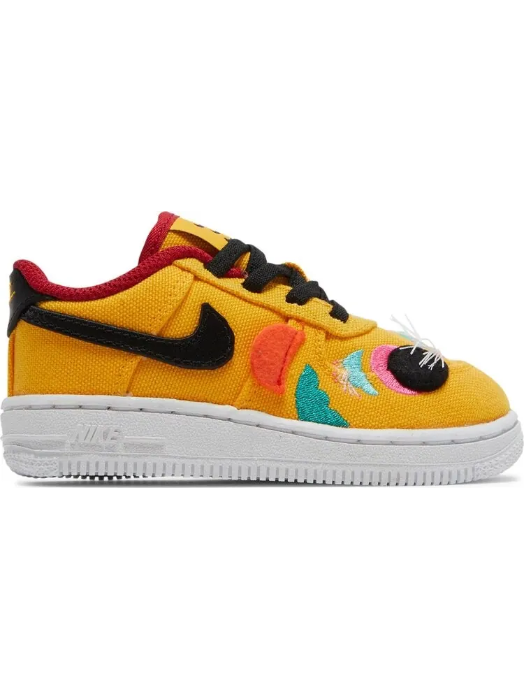 Кроссовки Nike Force 1 LV8 TD 'Chinese New Year - University Gold' — изображение 1 из 8, желтый