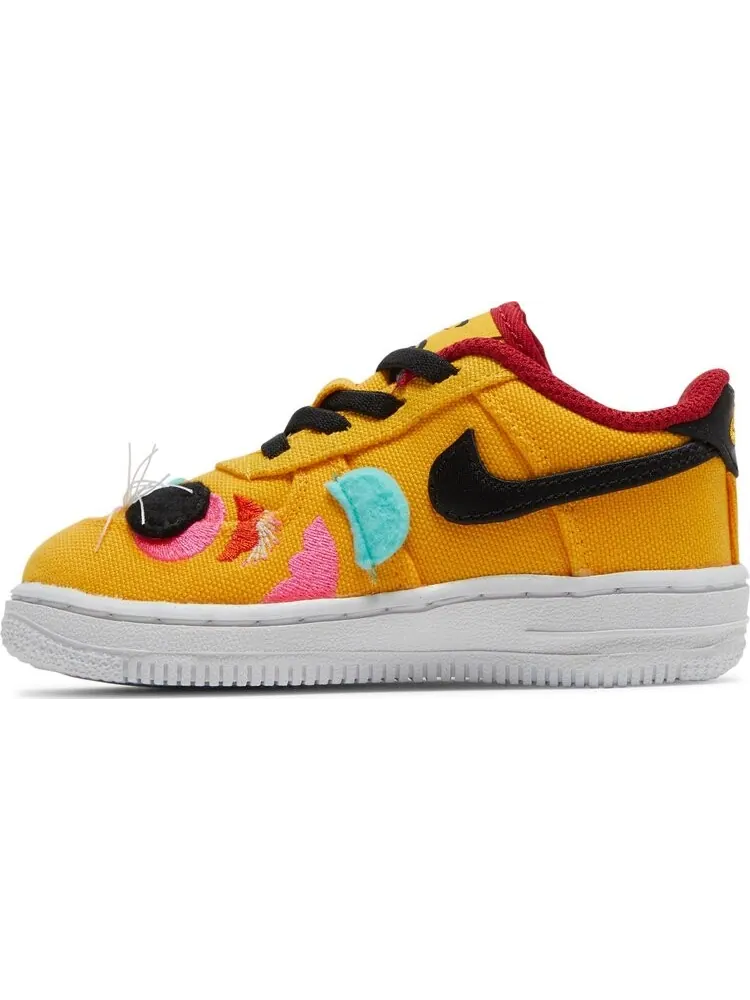 Кроссовки Nike Force 1 LV8 TD 'Chinese New Year - University Gold' — изображение 3 из 8, желтый