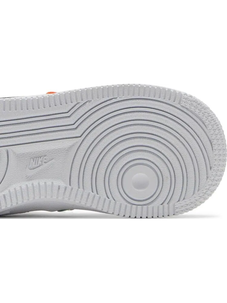 Кроссовки Nike Force 1 LV8 TD 'Chinese New Year - University Gold' — изображение 5 из 8, желтый