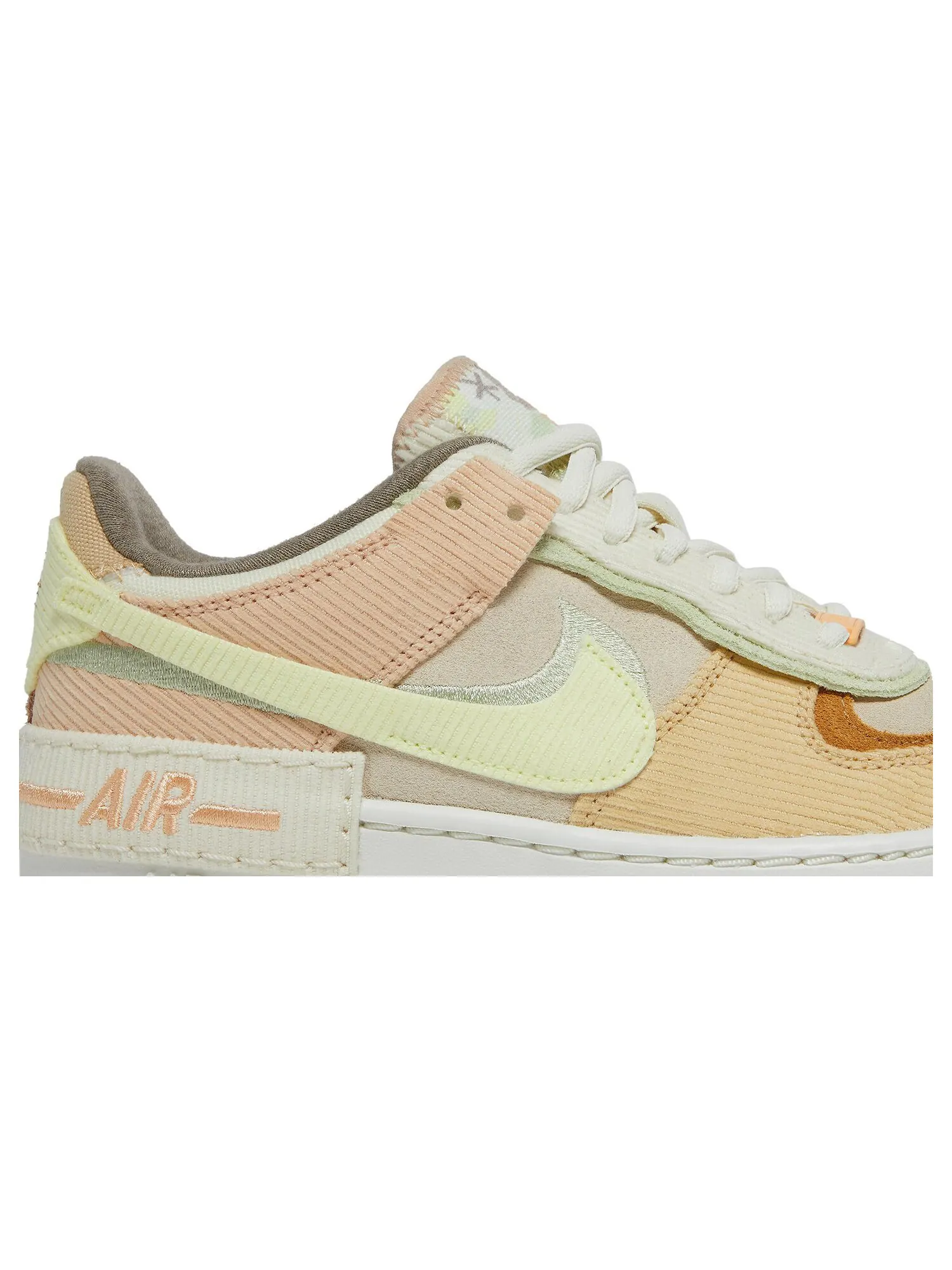 Кроссовки Nike Wmns Air Force 1 Shadow 'On The Bright Side' — изображение 2 из 8, бежевый