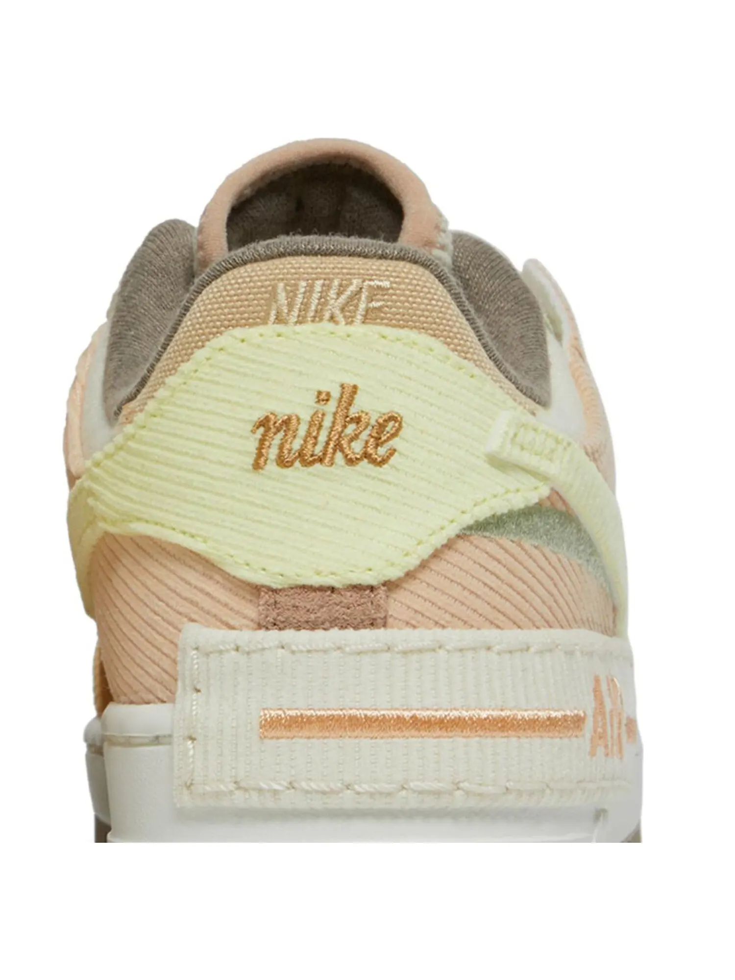 Кроссовки Nike Wmns Air Force 1 Shadow 'On The Bright Side' — изображение 7 из 8, бежевый