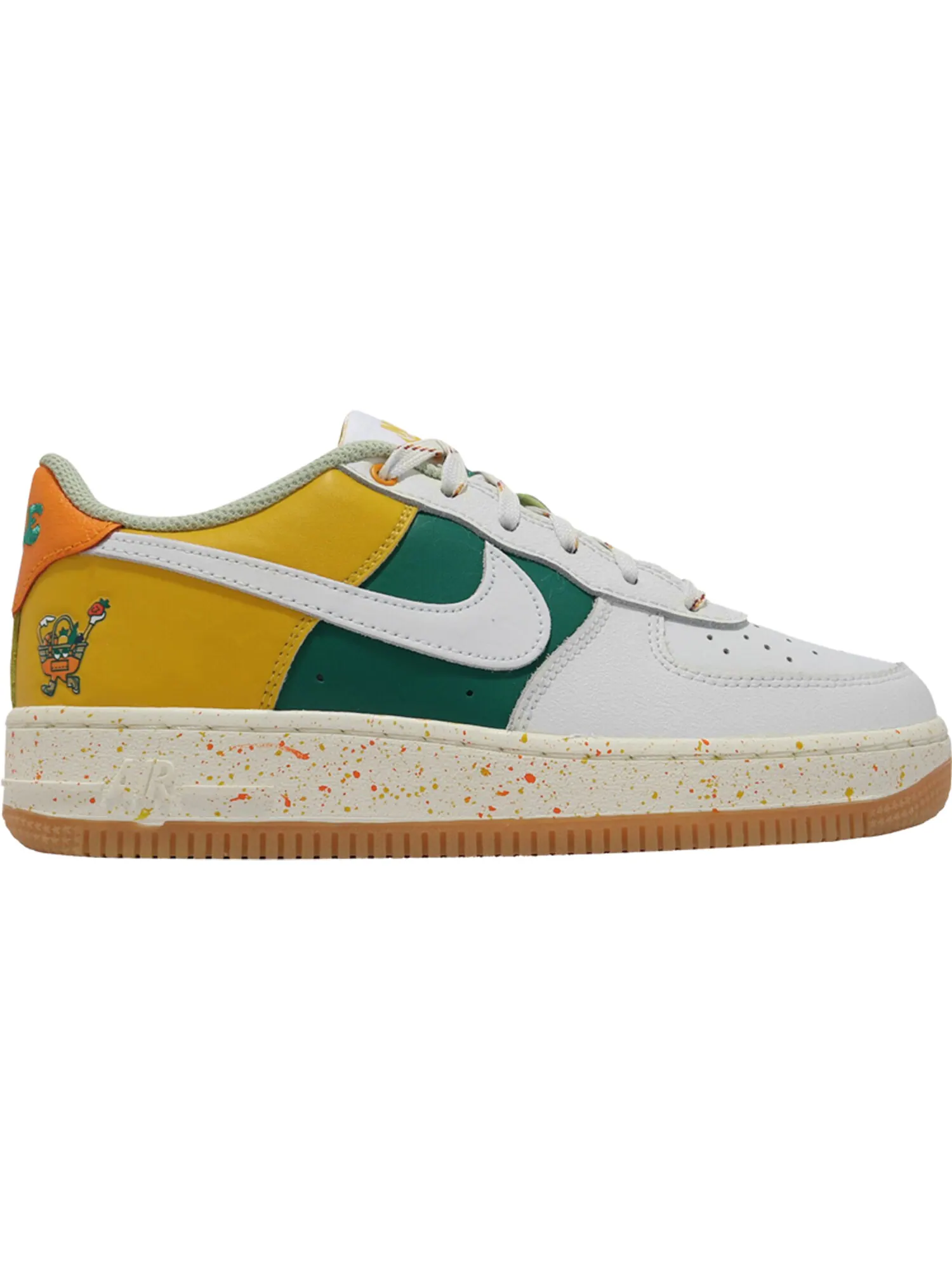 Кроссовки Nike Air Force 1 LV8 GS — изображение 1 из 1, желтый зеленый