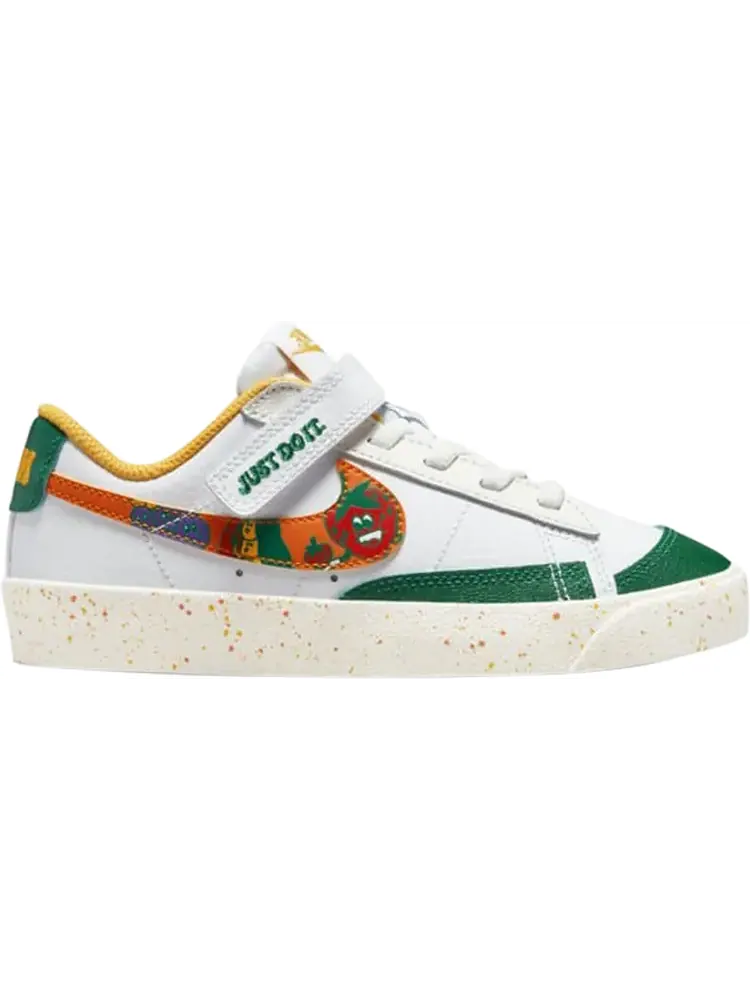 Кроссовки Nike Blazer Low '77 PS 'Fruity Graphics' — изображение 1 из 1, белый
