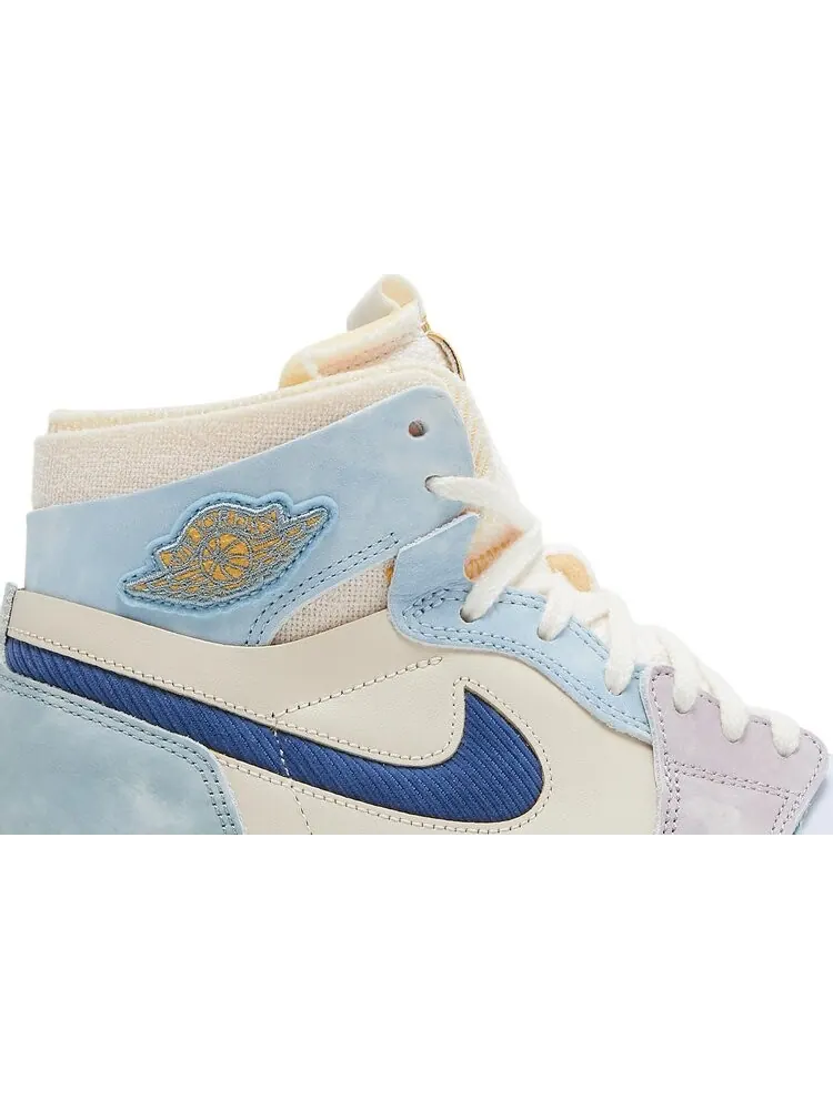 Кроссовки Air Jordan 1 Zoom Comfort Celestine Blue — изображение 2 из 8, синий