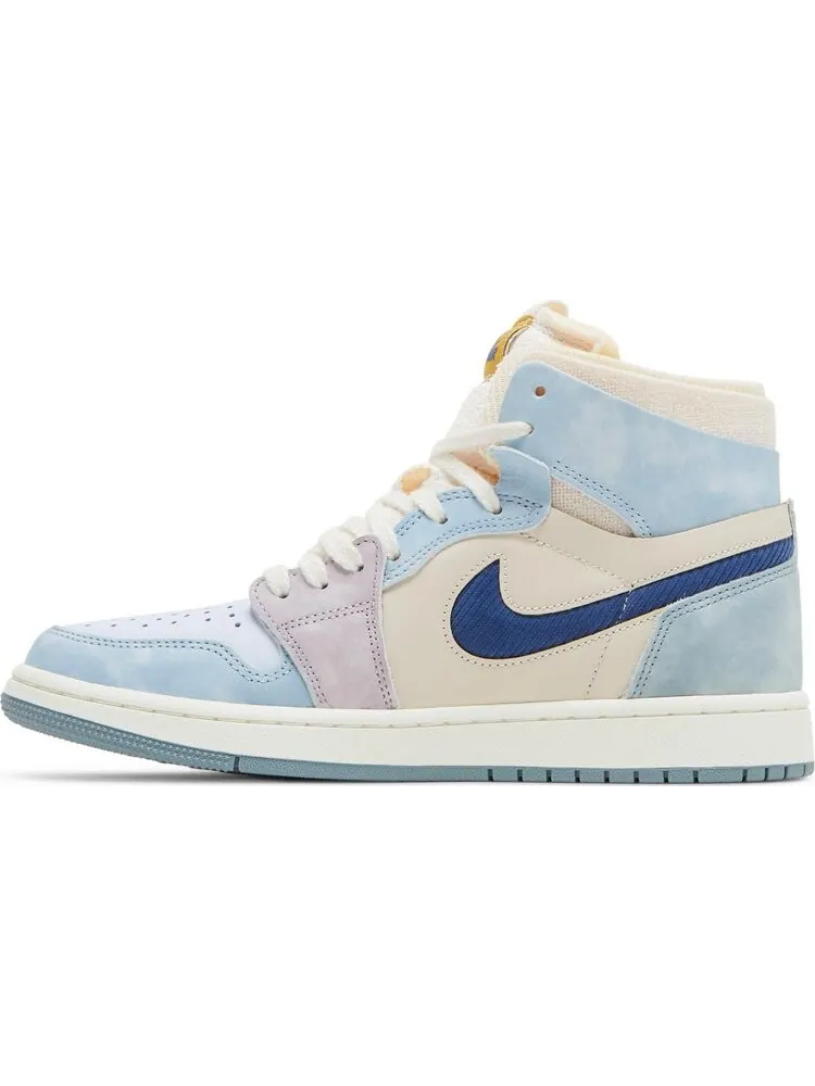 Кроссовки Air Jordan 1 Zoom Comfort Celestine Blue — изображение 3 из 8, синий