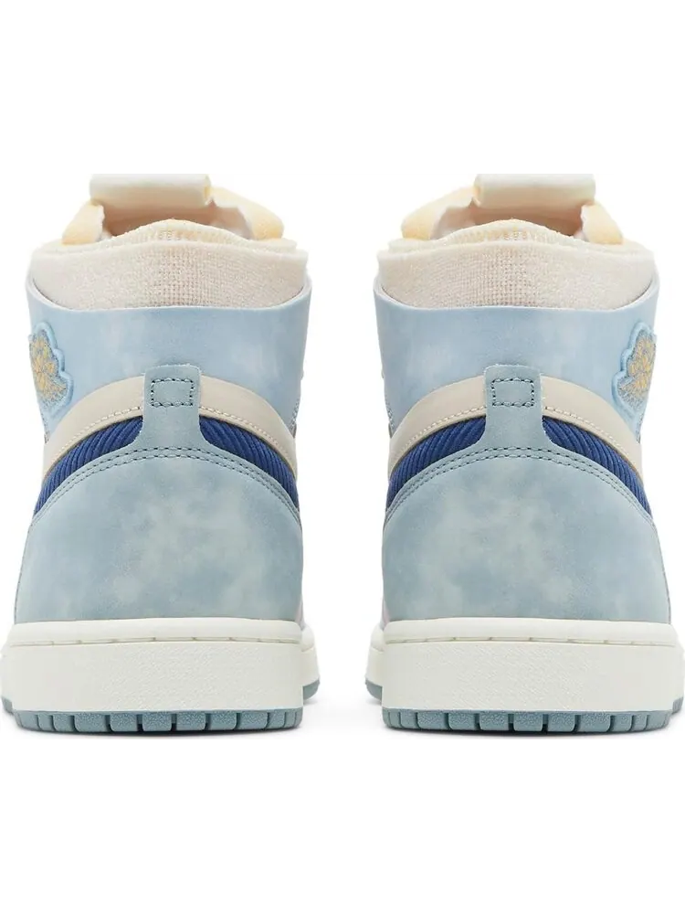 Кроссовки Air Jordan 1 Zoom Comfort Celestine Blue — изображение 6 из 8, синий