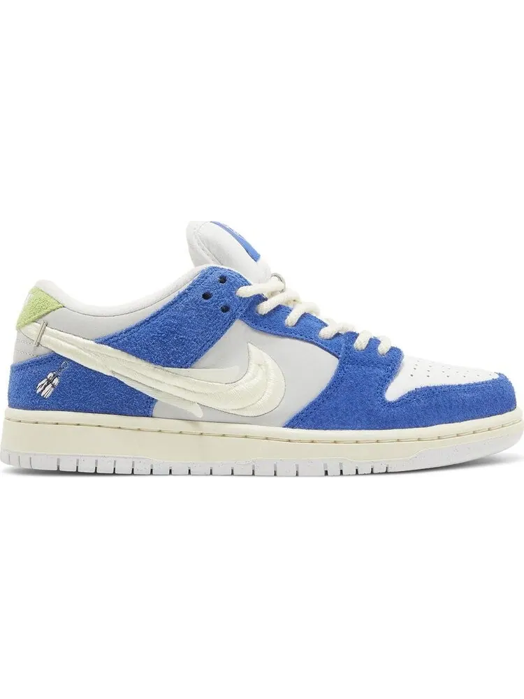 Кроссовки Fly Streetwear x Dunk Low Pro SB 'Gardenia' — изображение 1 из 4, синий