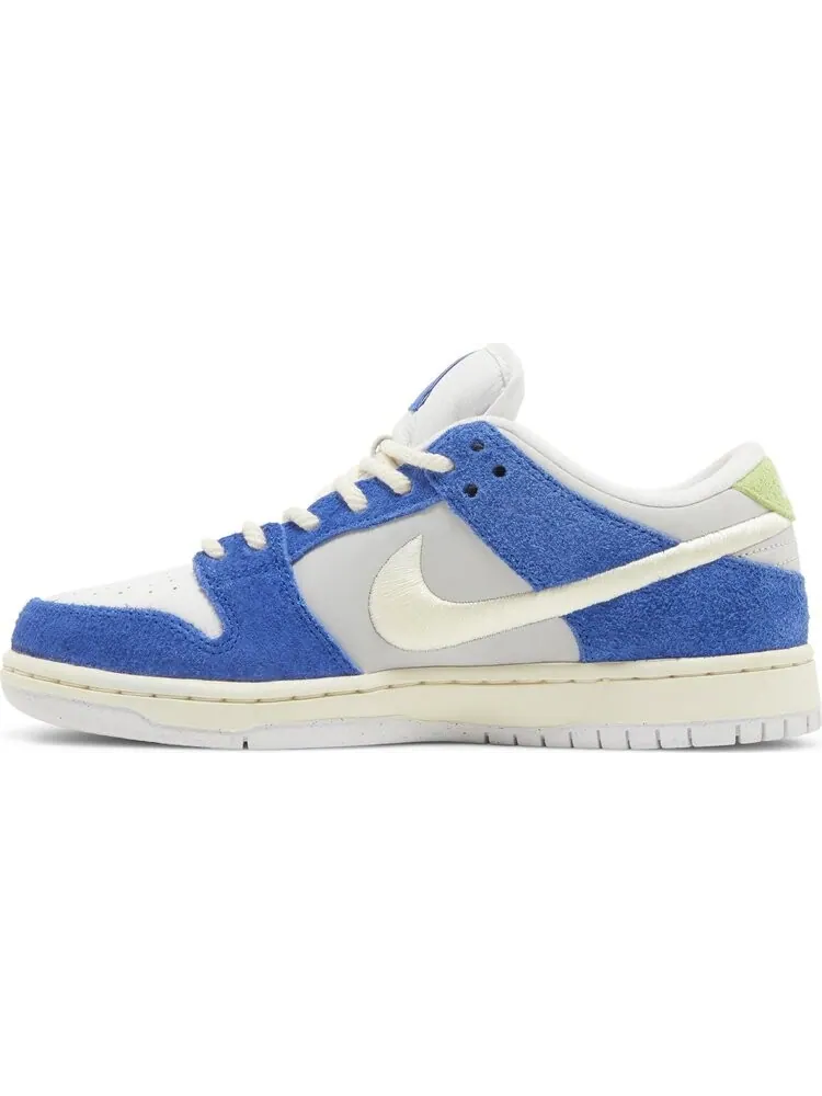 Кроссовки Fly Streetwear x Dunk Low Pro SB 'Gardenia' — изображение 3 из 4, синий