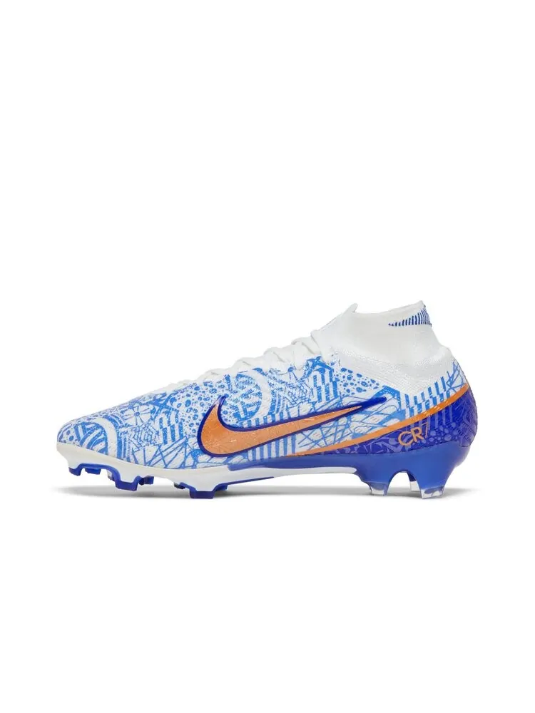Кроссовки Nike Zoom Mercurial Superfly 9 Elite CR7 FG — изображение 3 из 4, синий