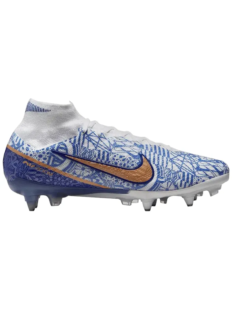 Кроссовки Nike Zoom Mercurial Superfly 9 Elite CR7 SG Pro AC 'Azulejo' — изображение 1 из 1, синий