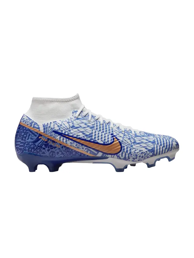 Кроссовки Nike Zoom Mercurial Superfly 9 Academy CR7 MG — изображение 1 из 1, синий